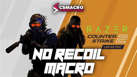 CS2 Razer No Recoil Macro Script CSMacro