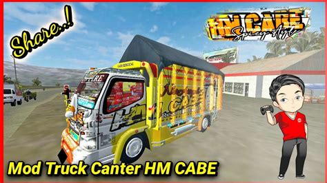 Share Mod Truck Canter Hm Cabe By Ads Full Strobo Full Anim Bussid