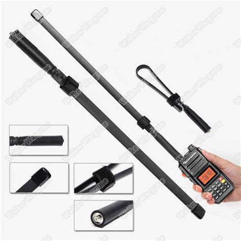 Foldable Tactical Antenna Sma Female For Walkie Talkie Baofeng Uv Uv