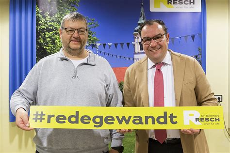 Herzlich Willkommen Dr Bernhard Resch