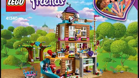 Lego Instructions 41340 Friends Friendship House 2018 Youtube