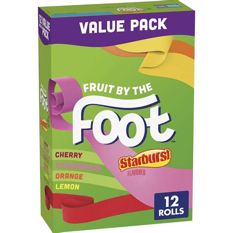 Betty Crocker Fruit By The Foot Fruit Flavored Snacks Starburst