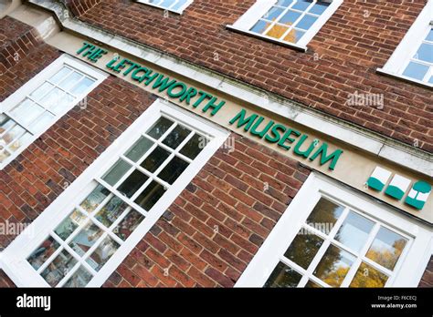 The Letchworth Museum, Letchworth Garden City Hertfordshire UK Stock Photo - Alamy