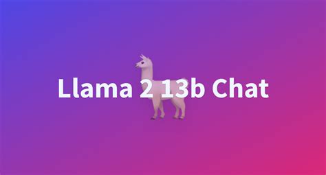 Llama B Chat A Hugging Face Space By Huggingface Projects