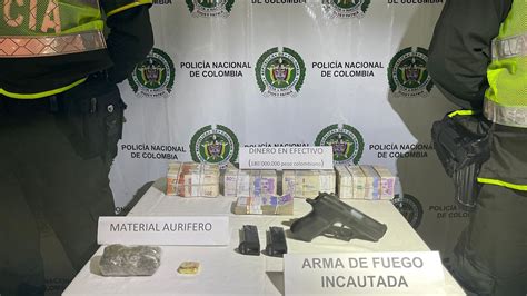 Incautaron 664 Gramos De Oro 180 Millones Y Un Arma De Fuego Minuto30