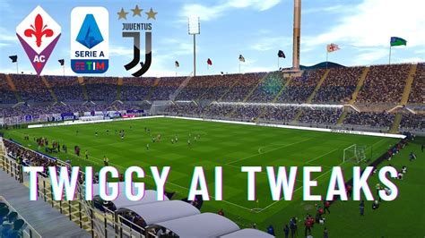 Pes Season Update Twiggy Gameplay Mod Fiorentina V Juventus