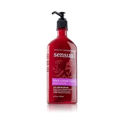 Bath And Body Works Aromatherapy Sensual Black Currant Vanilla 6 5 Oz Body Lotion 6 5 Ounce