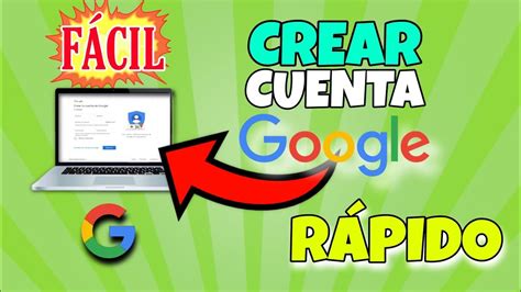 Como Crear Una Cuenta De Google En Computadora Pc F Cil Y