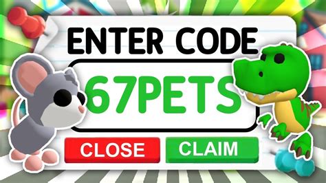 All 67 New Adopt Me Codes Roblox Youtube