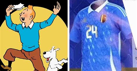 All About The Tintin Inspired Kit Belgium Are Set To Wear At Euro