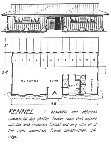 Image result for dog kennel plans | Dog boarding, Dog kennel, Building ...