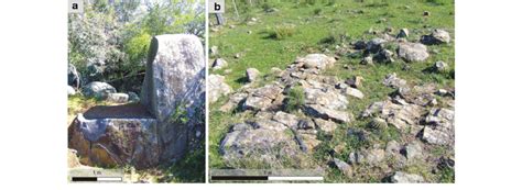 A Large Boulder Of Dolerite Weathered In Place B Poorly Exposed