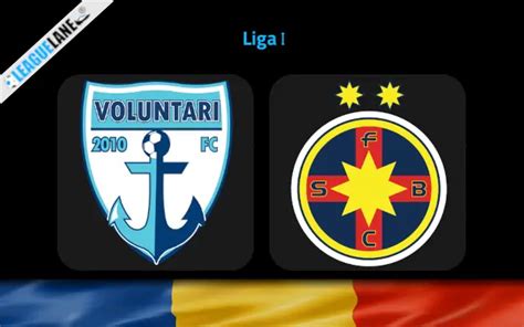 FC Voluntari Vs FCSB Prediction Betting Tips And Match Preview