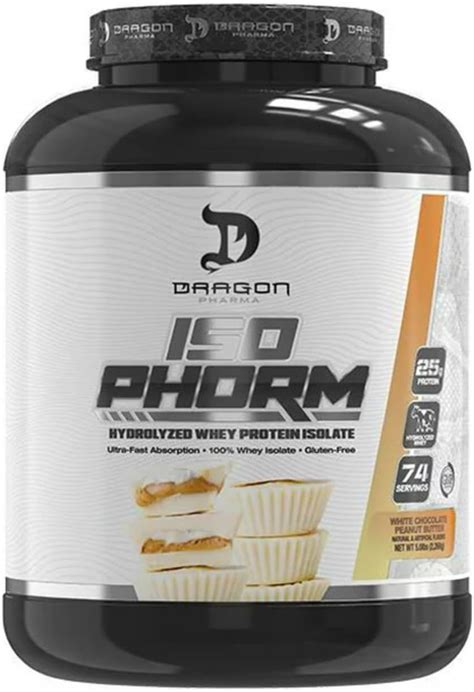 DRAGON PHARMA ISOPHORM 5 LBS Hydrolyzed Whey Protein Isolate 25g De