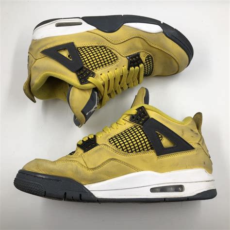 Yahoo オークション Nike Air Jordan4 Retoro ツアーイエロー サイズ