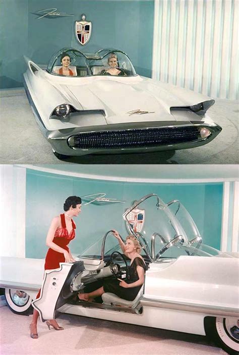 The 1955 Lincoln Futura Was A Concept Car Designed By The Lincoln