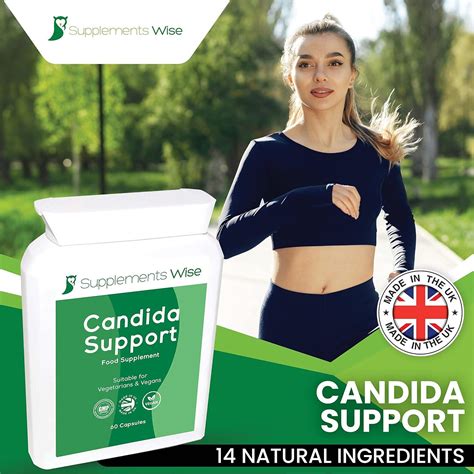 Candida Support 60 Capsules - Thrush Treatment for Men and Women ...