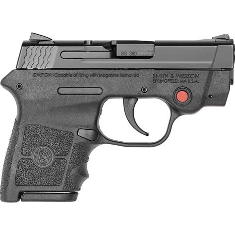 Smith Wesson M P Bodyguard Crimson Trace RED Laser 380 ACP Sub