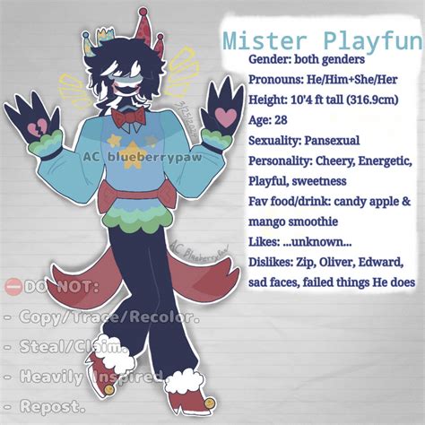 Mister Playfun Fpe Oc By Aeoncane On Deviantart