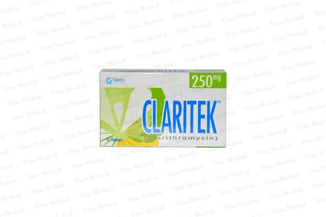 Claritek 250mg Tablets Time Medical