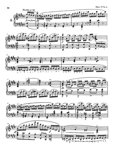 Chopin Etude Op 10 No 4 Pdf