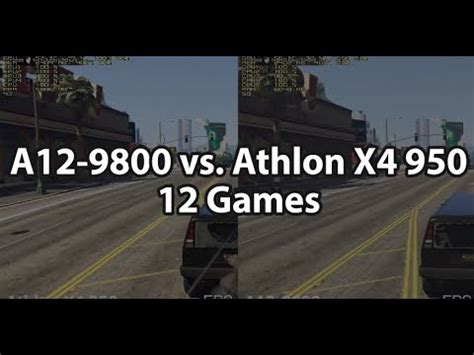 Amd A Vs Amd Athlon X In Games Youtube