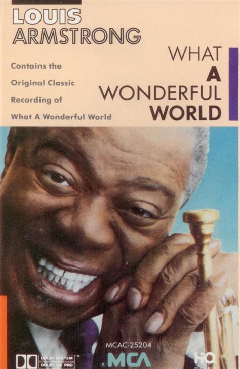 Louis Armstrong What A Wonderful World Cassette Album Reissue Discogs