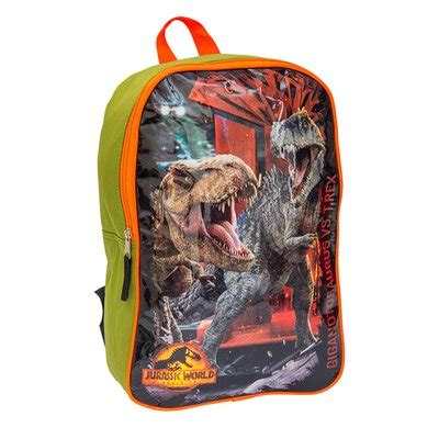 Set Mochila Basica Of Lonche Jurassic Tottus Per