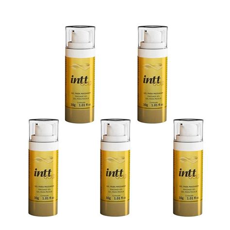 Intt Cliv Gold Gel Para Sexo Anal Sem Dor Anest Sico Extra Forte