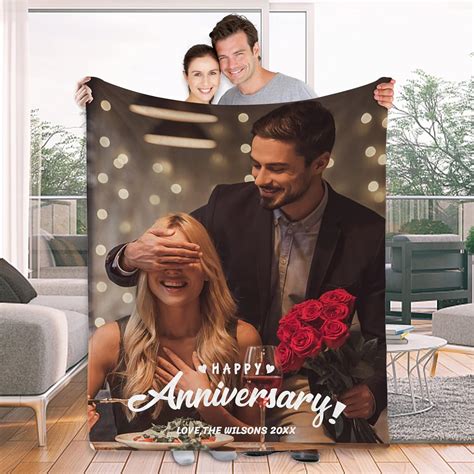 Amazon Personalized Couples Gifts Custom Blankets With Photos I