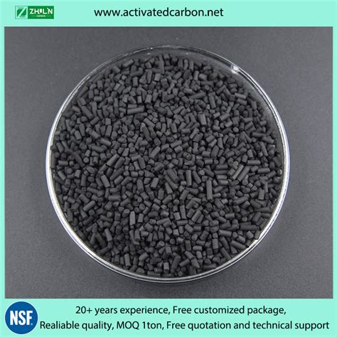 Activated Carbon In Mm Pellets China Mm Extruded Activated