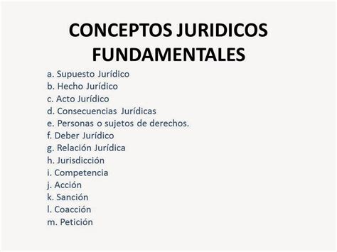 Introducción al Derecho UPANA 54 CONCEPTOS JURÍDICOS FUNDAMENTALES