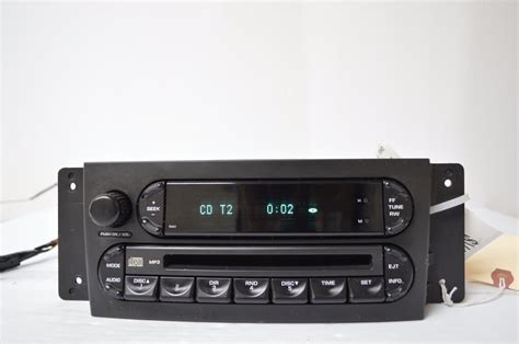 2004 2008 Chrysler Pacifica Radio Cd Mp3 Player P05094564 TESTED V38