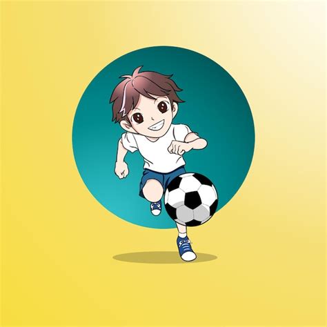 Premium Vector Cartoon Of Football Player