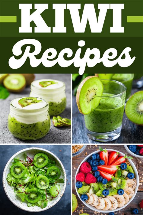 25 Best Kiwi Recipes - Insanely Good