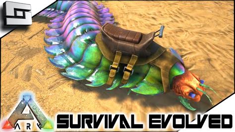 Ark Survival Evolved Anthropleura Centipede Taming S3e102