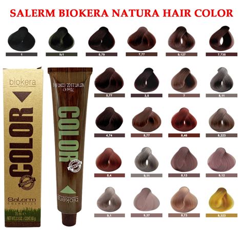 Buy Salerm Biokera Natura Permanent Coloring Cream Natural Hair Color