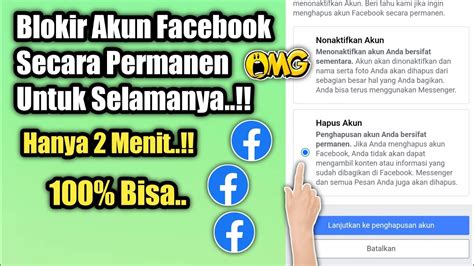 Cara Memblokir Akun Facebook Secara Permanen Untuk Selamanya Mudah