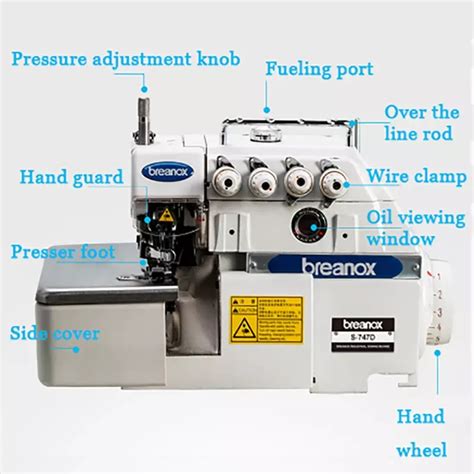 Super High Speed Overlock Sewing Machine Direct Drive Sewing Machine