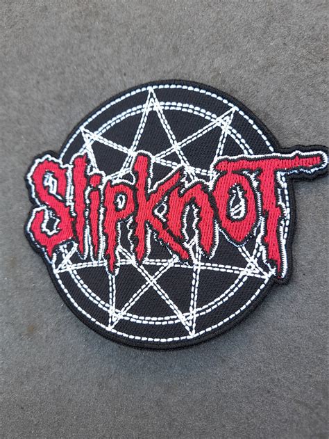 Slipknot Slipknot Patch Official Slipknot Merchandise Etsy