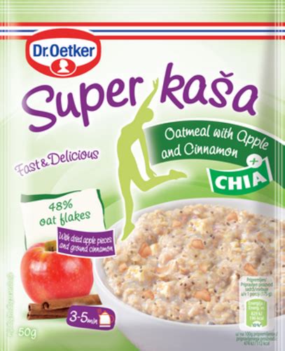 Zobena Ka A S Jabukom Cimetom I Chia Sjemenkama Dr Oetker