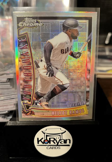 2022 Topps Chrome Sonic Heliot Ramos RC Youthquake YQ 23 Rookie Sp EBay