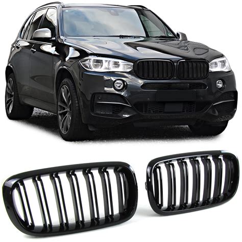 Grilles Calandre Bmw X F F Noir Brillant Look Mperf