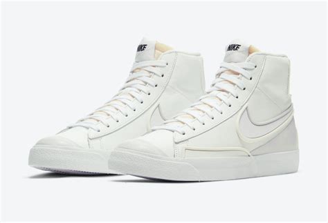 Nike Blazer Mid 77 Infinite White Sail Dc1746 101 Release Date Sbd