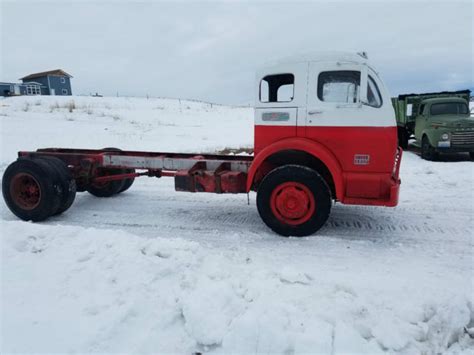 White Coe Cabover X Cab Truck Kustom Hot Rat Rod Topkick