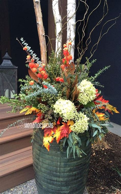 22 Beautiful Fall Planters For Easy Outdoor Fall Decorations Page 2 Of 2 A Piece Of Rainbow