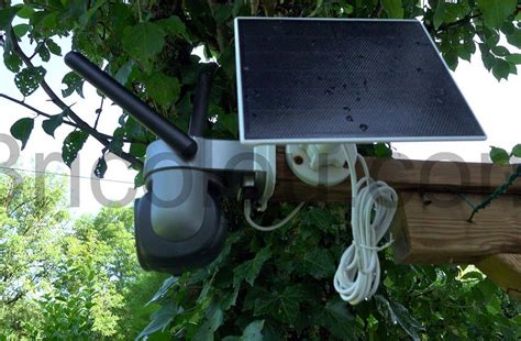 Szsinocam LTE Caméra Surveillance Solaire 2 5K PTZ Nocturne