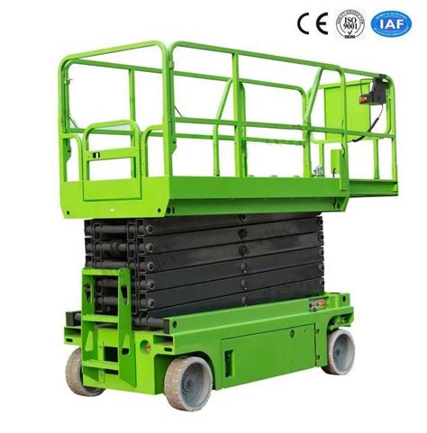 Hydraulic Motor Drive Self Propelled Scissor Lift Table 8m High Aerial