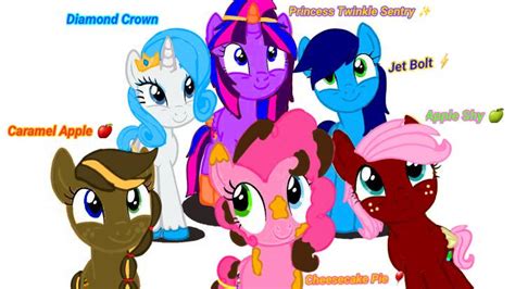 The New Mane 6 Have Arrived By Jilly122401 On Deviantart