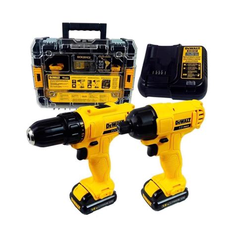 Kit Combo Dewalt Dck C Br Parafusadeira Furadeira V Dcd